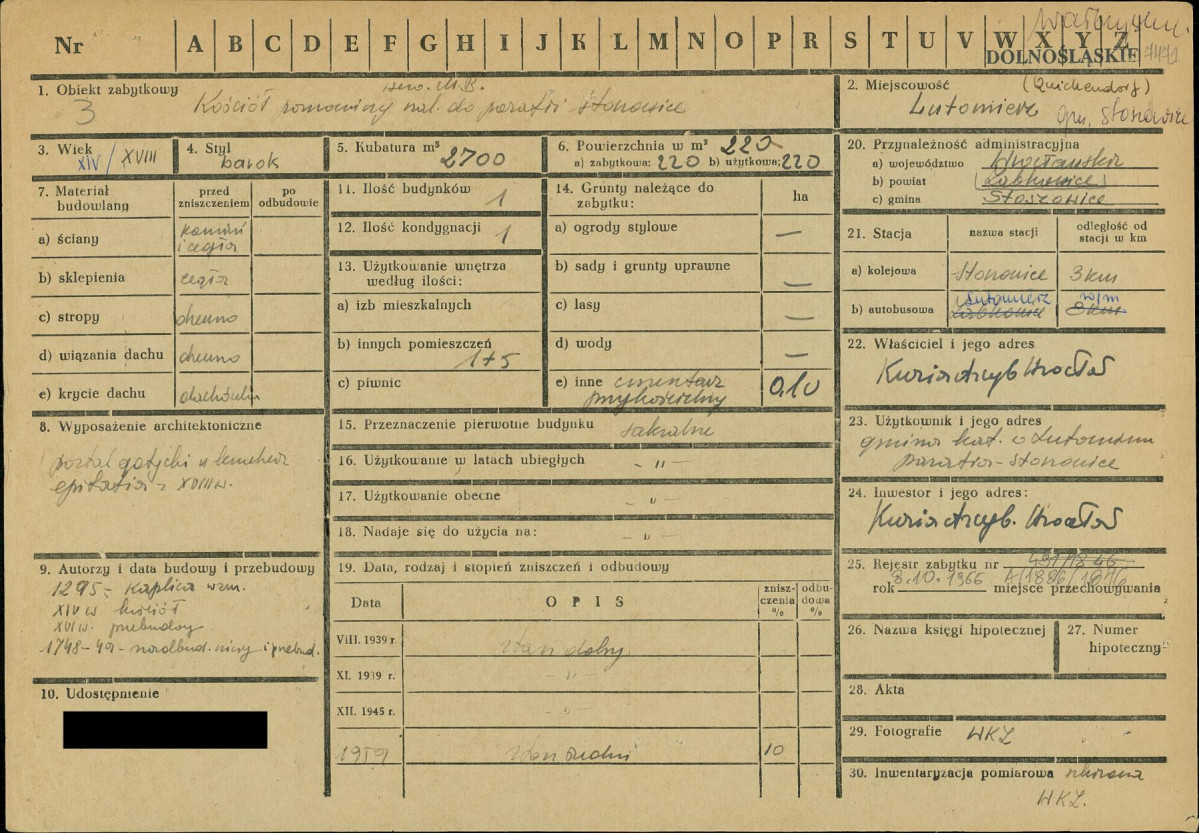 KZ - Karta zielona, skan nr 1