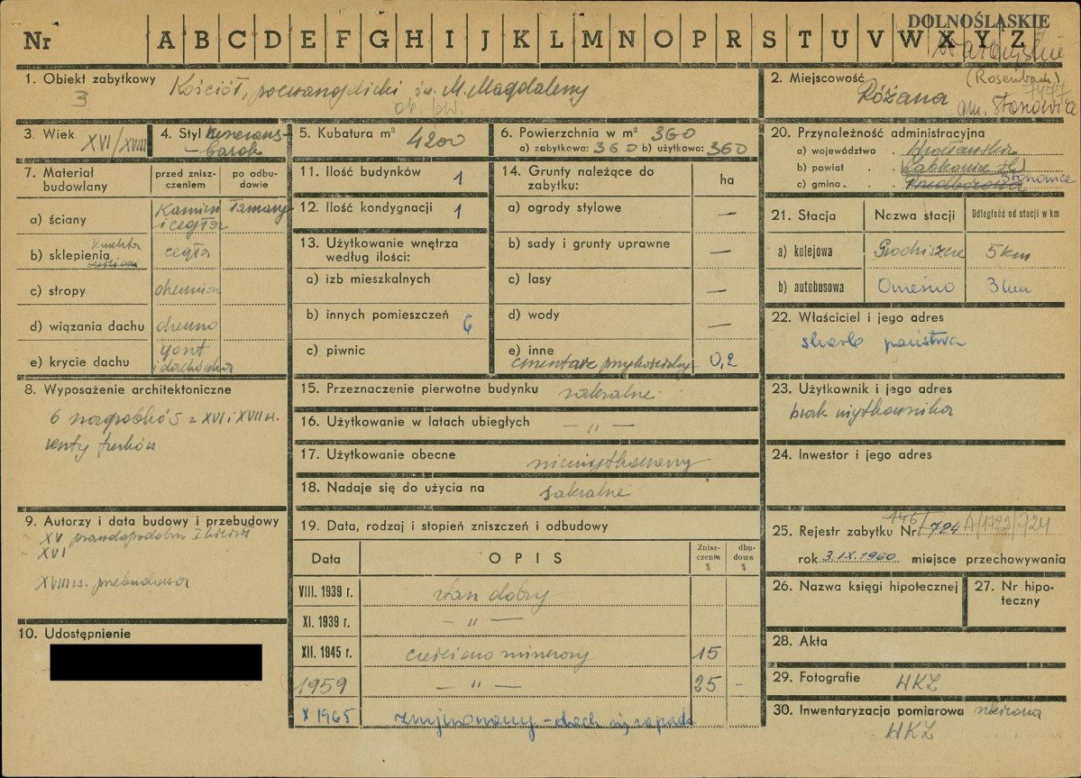 KZ - Karta zielona, skan nr 1