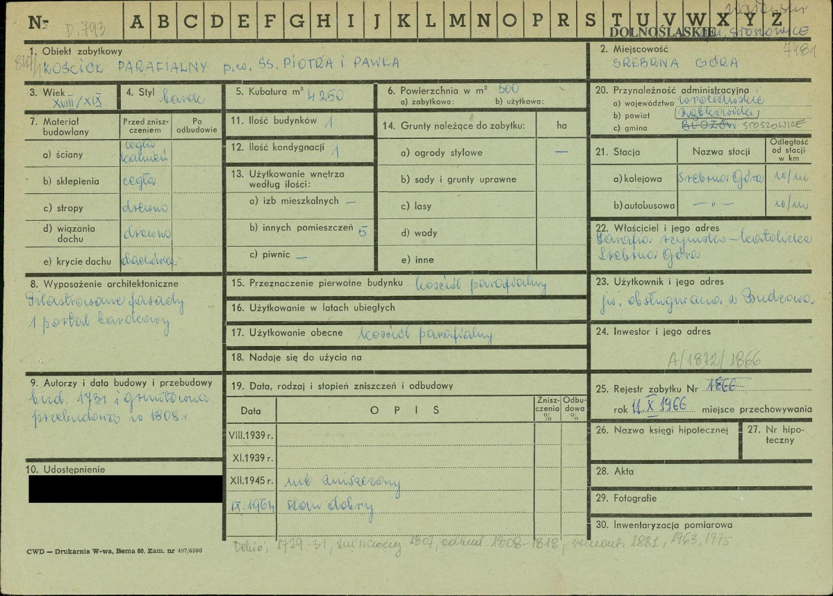 KZ - Karta zielona, skan nr 1