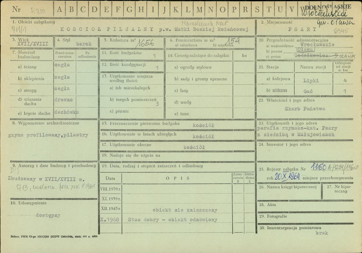 Karta zielona, skan nr 1