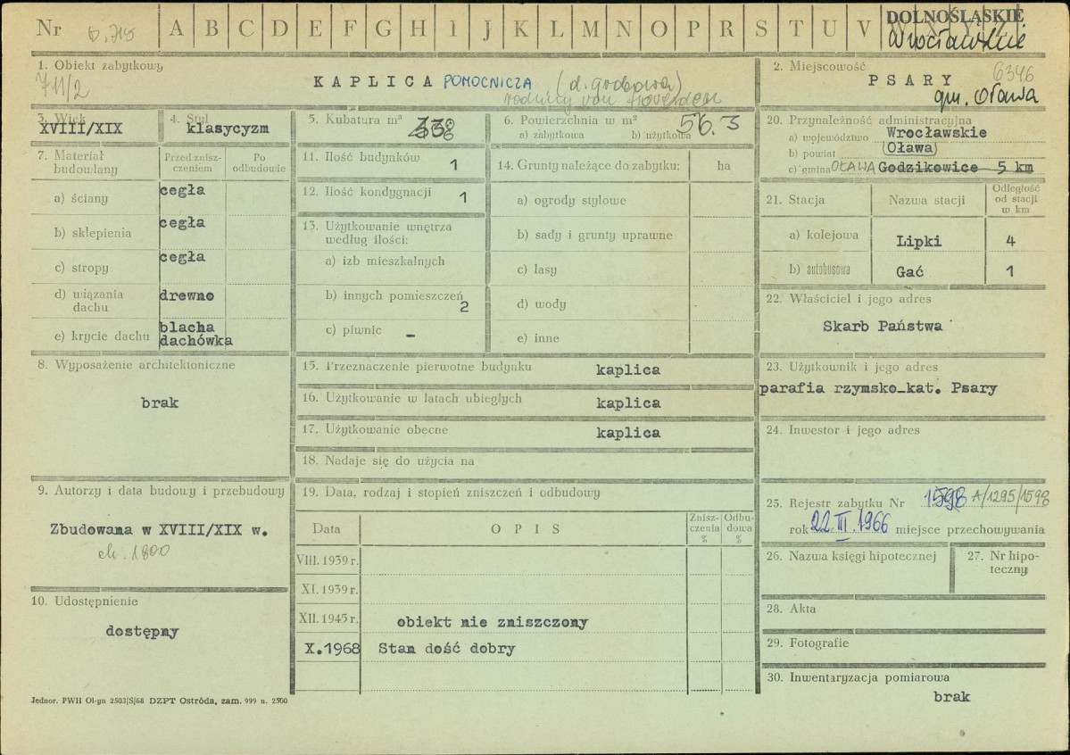 Karta zielona, skan nr 1