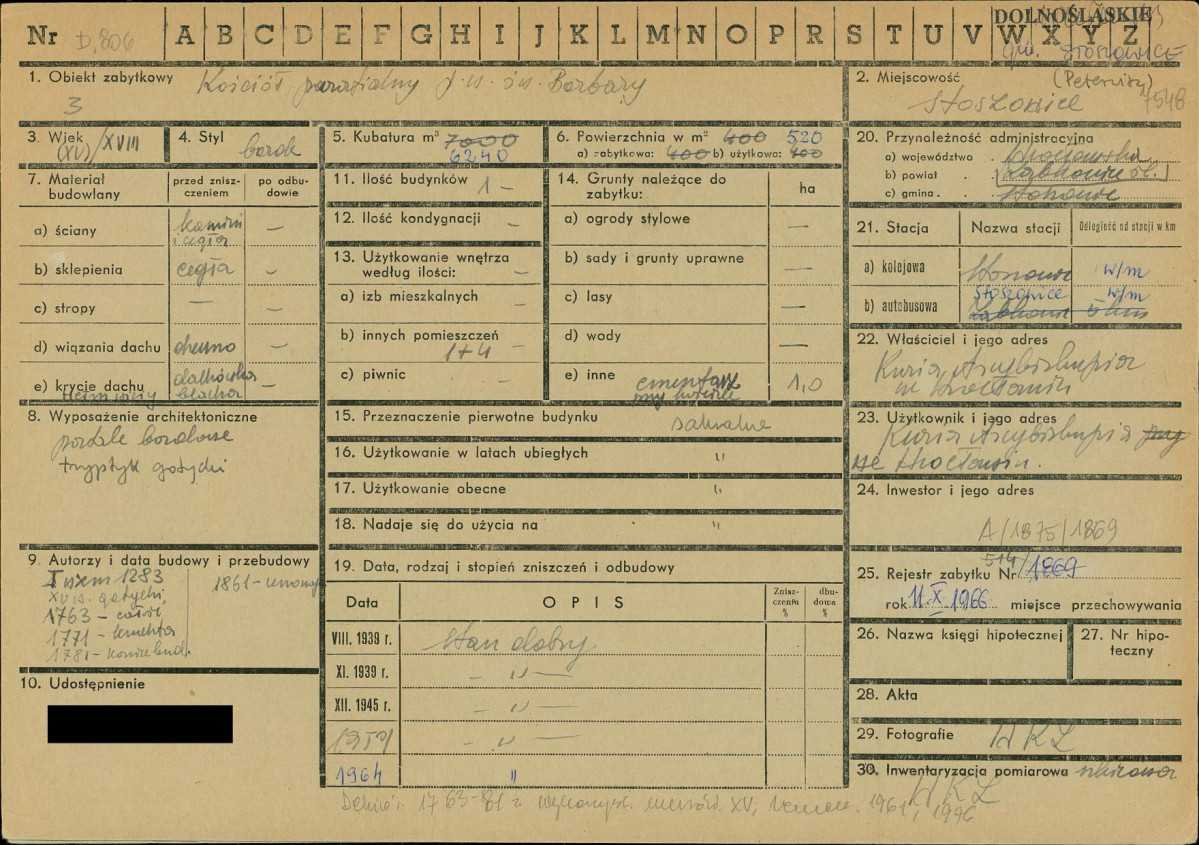 KZ - Karta zielona, skan nr 1