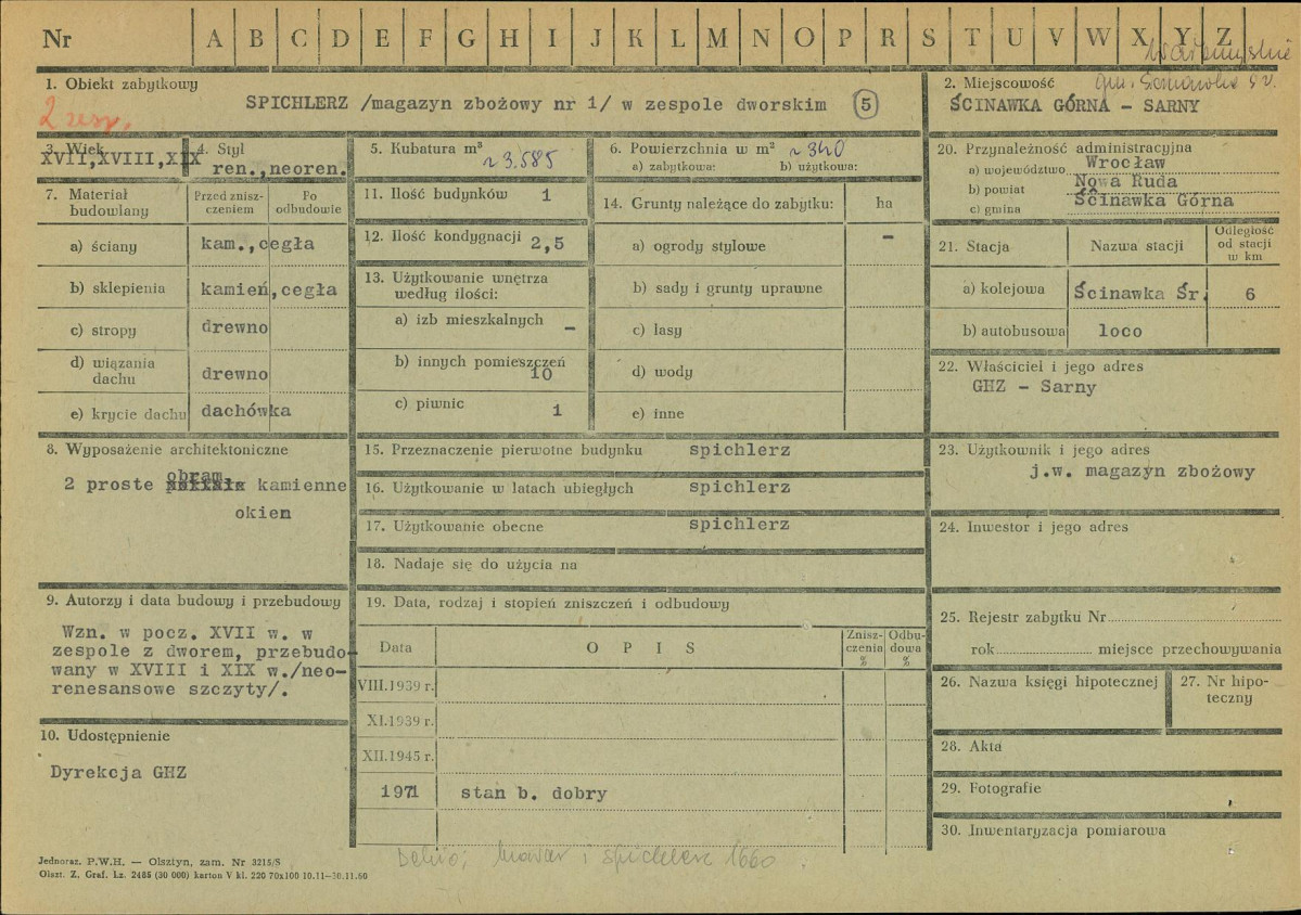 Karta zielona, skan nr 1