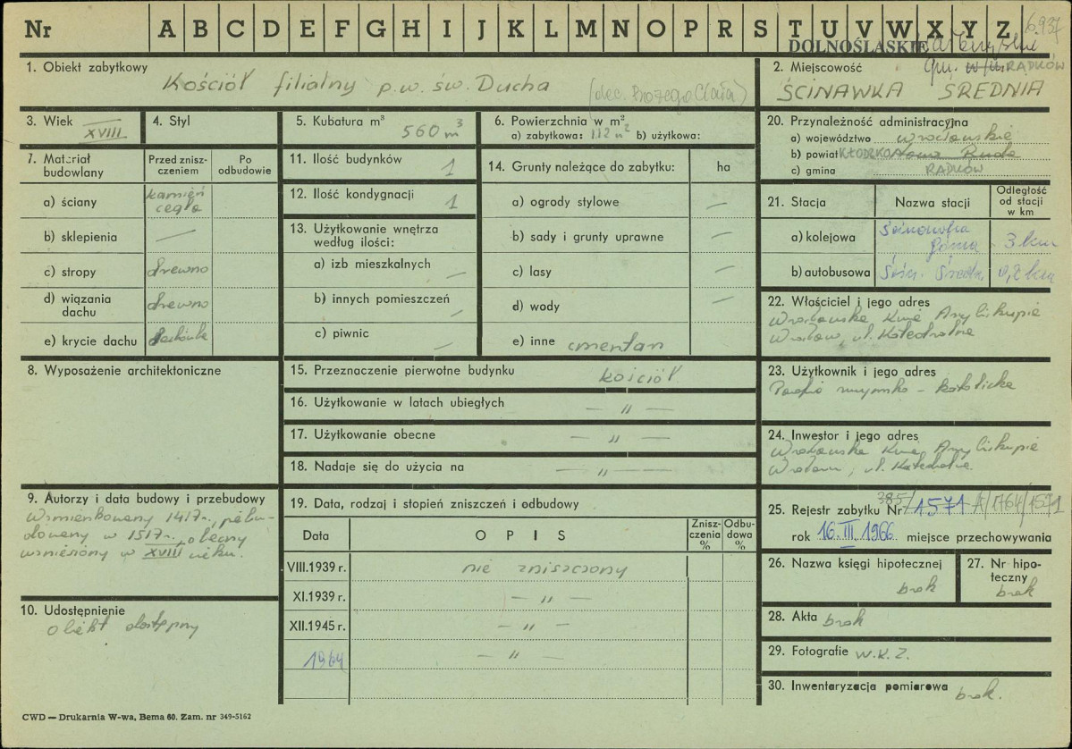 Karta zielona, skan nr 1