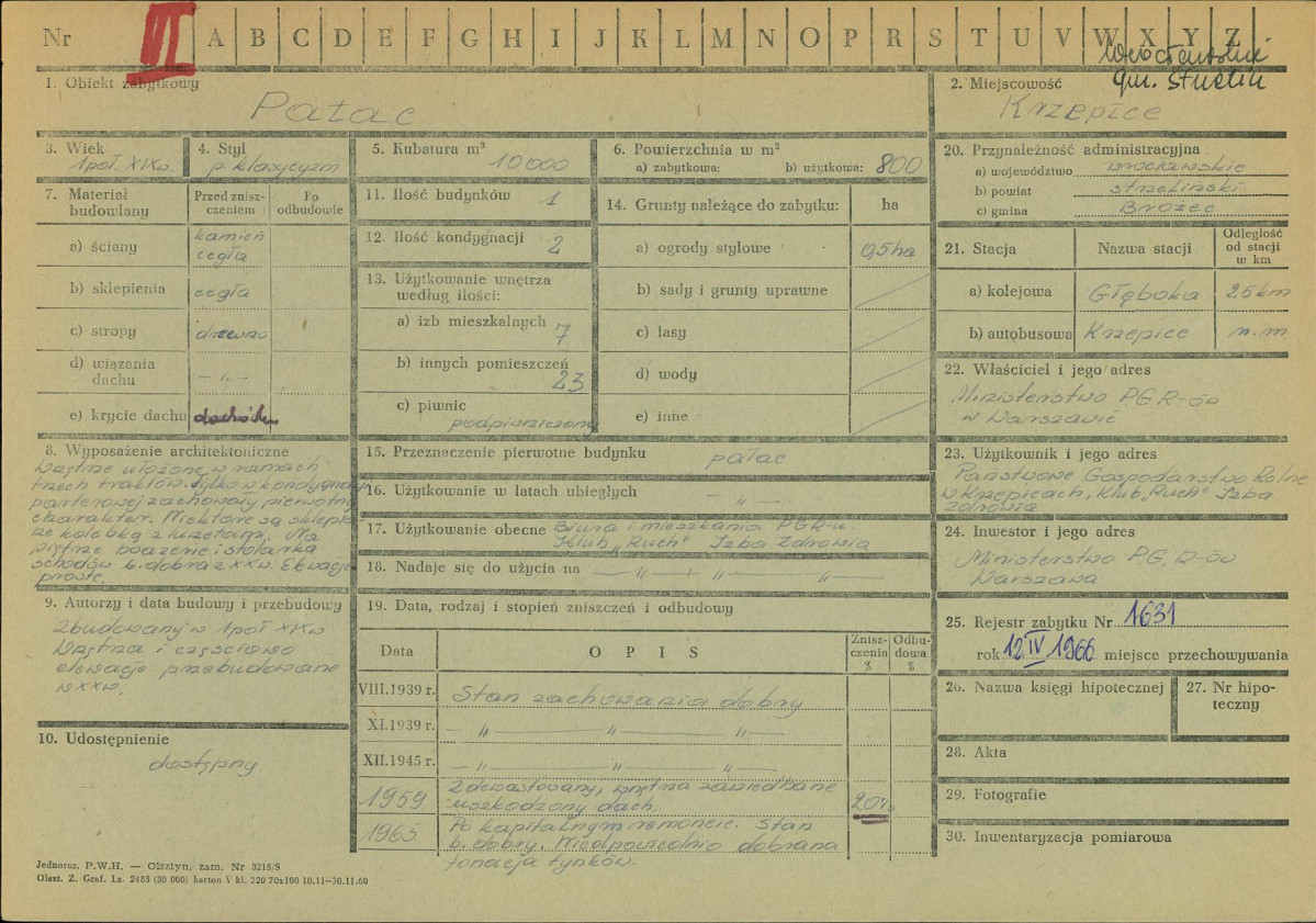 Karta zielona, skan nr 1