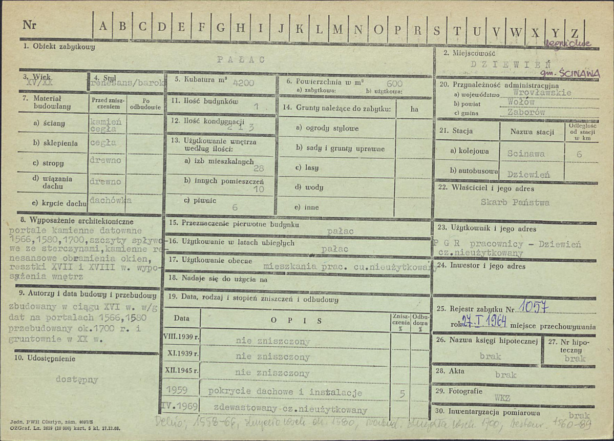 Karta zielona, skan nr 1