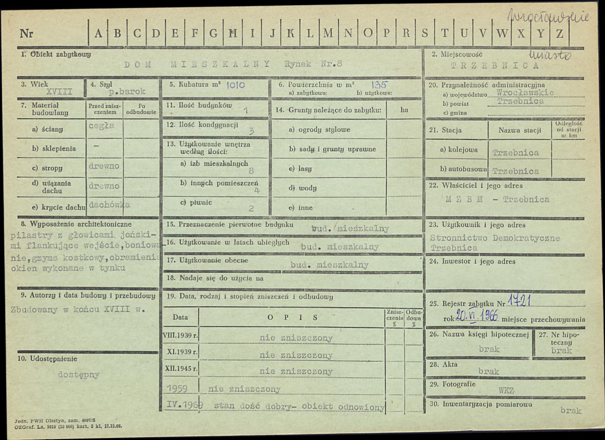 Karta zielona, skan nr 1