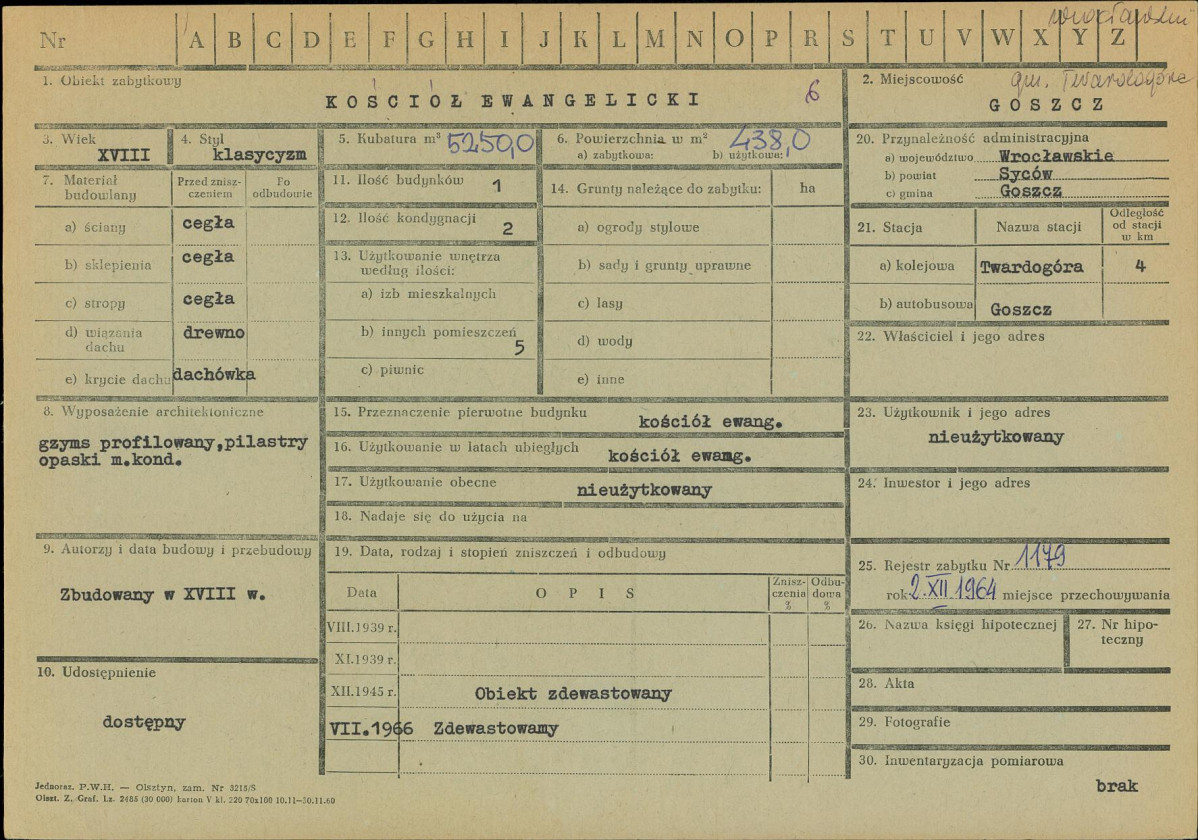 KZ - Karta zielona, skan nr 1