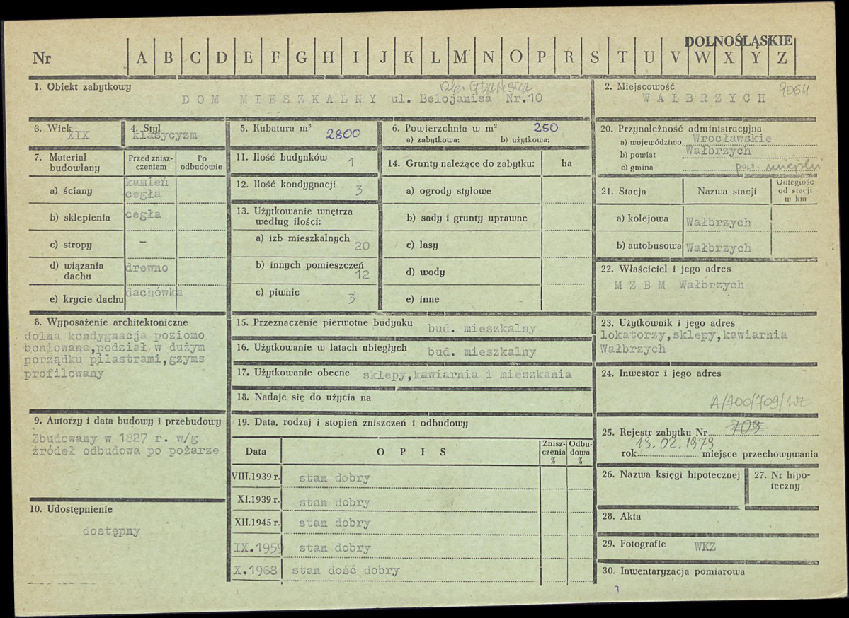 Karta zielona, skan nr 1