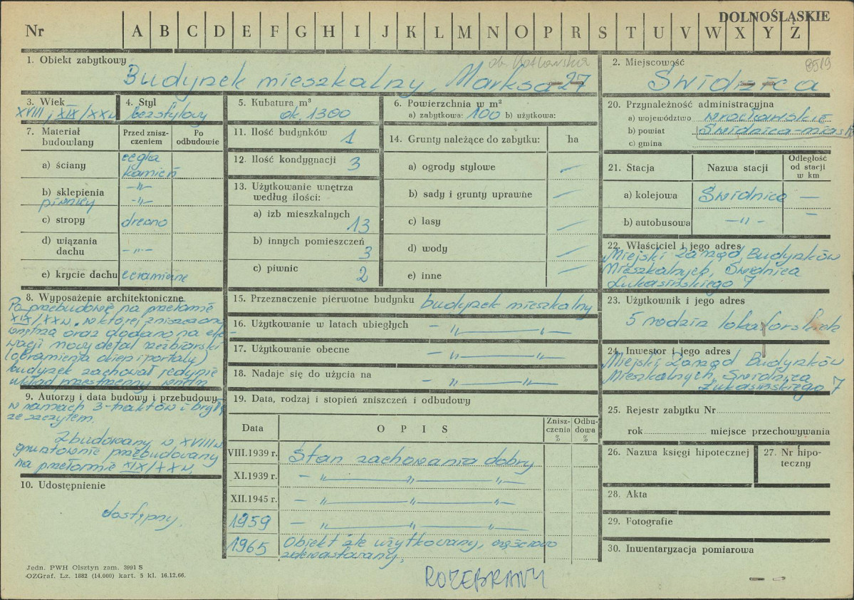 Karta zielona, skan nr 1