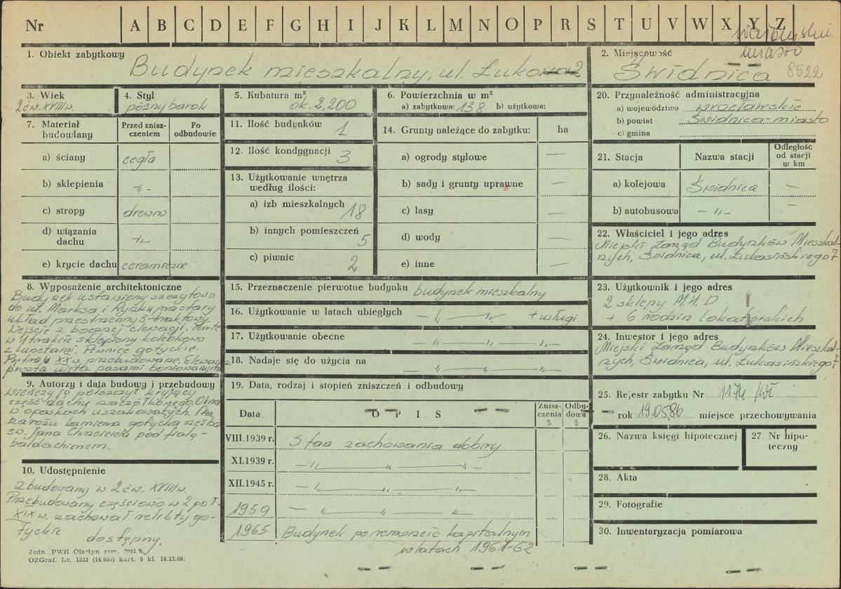 Karta zielona, skan nr 1