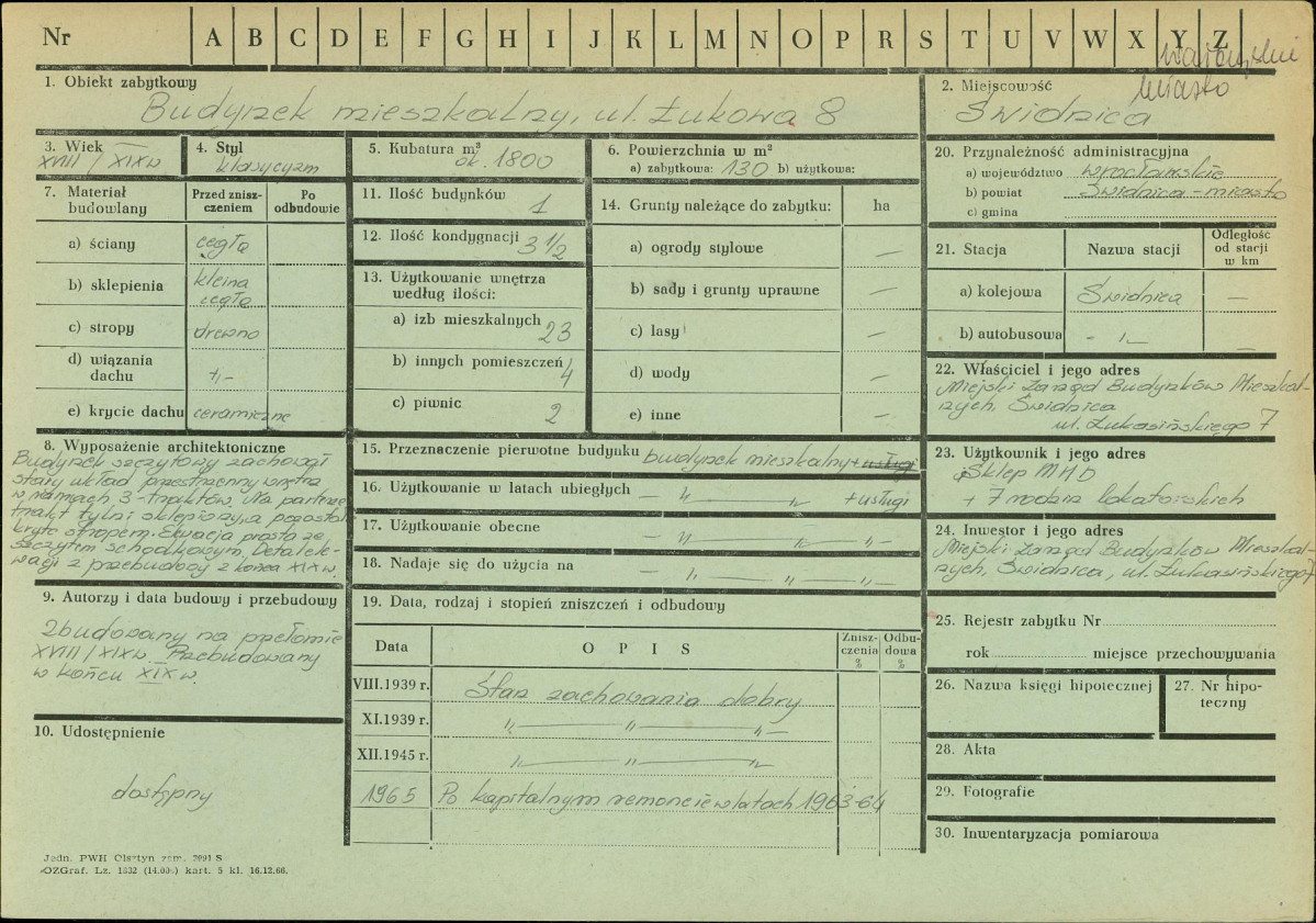 Karta zielona, skan nr 1