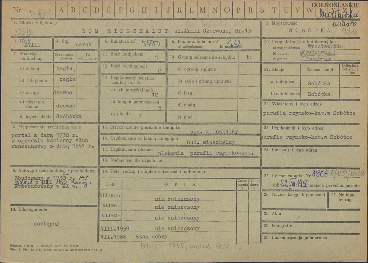 KZ - Karta zielona, skan nr 1