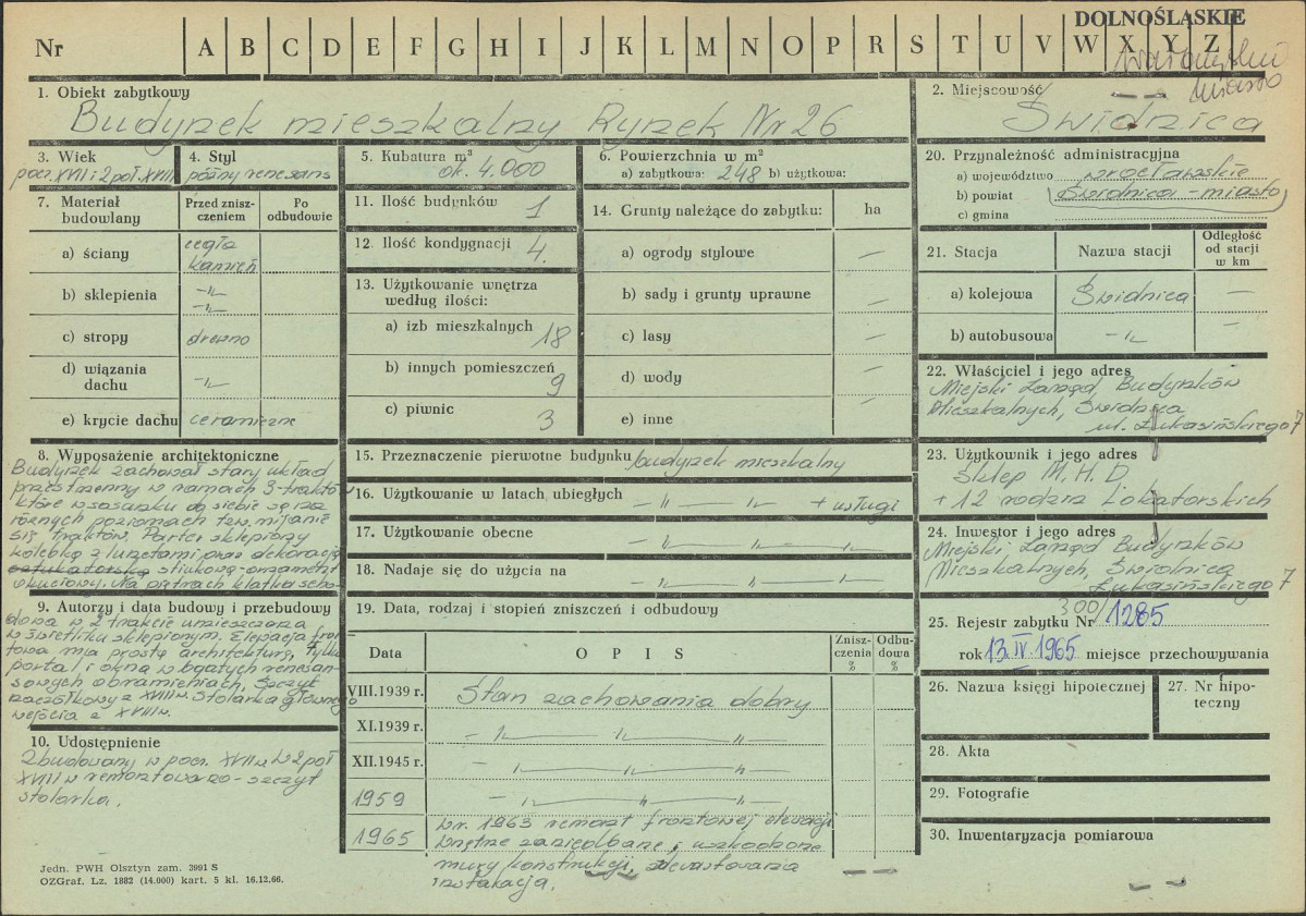 Karta zielona, skan nr 1