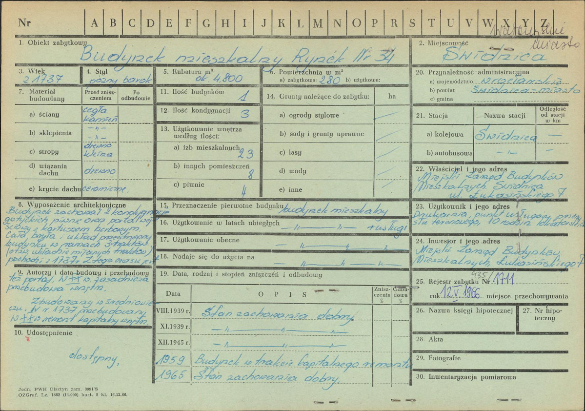 Karta zielona, skan nr 1
