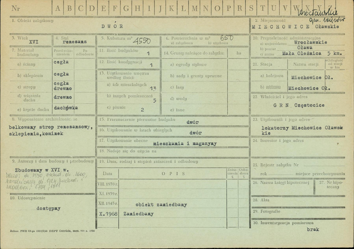 Karta zielona, skan nr 1