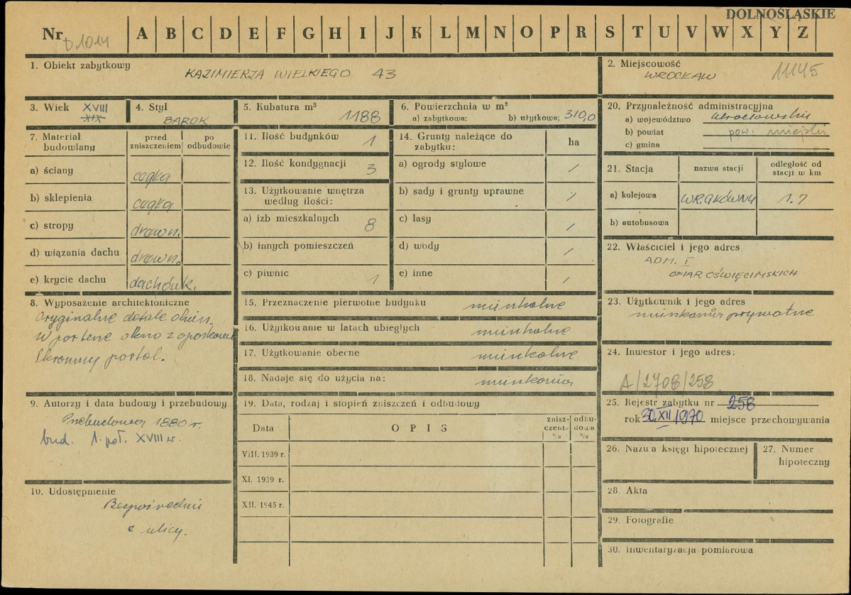 Karta zielona, skan nr 1