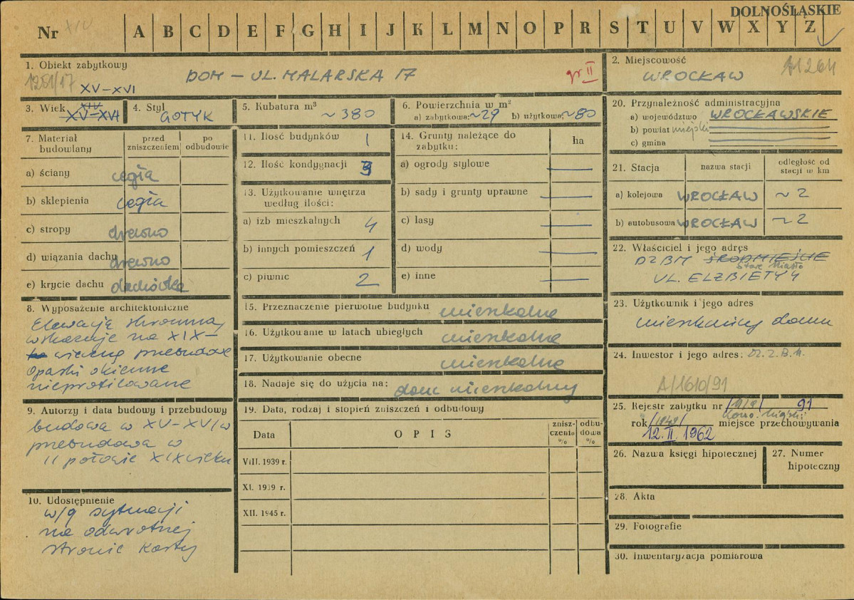 Karta zielona, skan nr 1