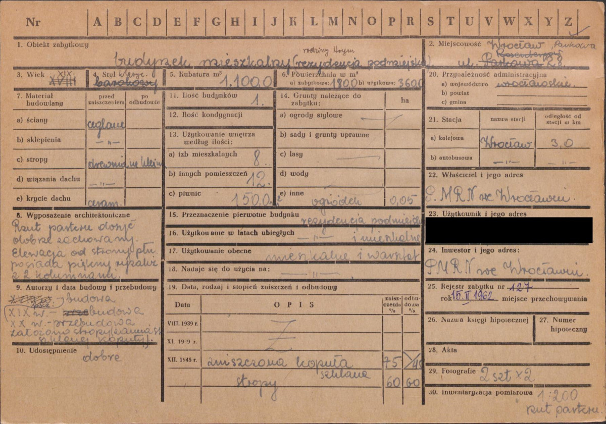 KZ - Karta zielona, skan nr 1