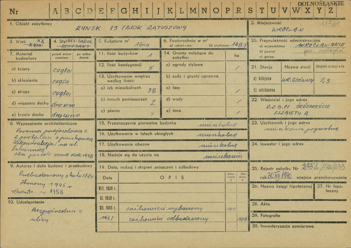 KZ - Karta zielona, skan nr 1