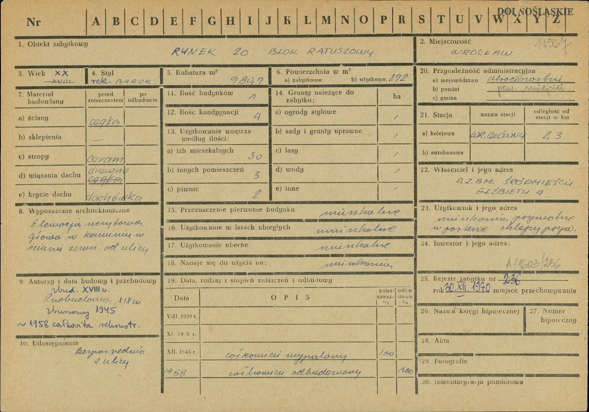 KZ - Karta zielona, skan nr 1
