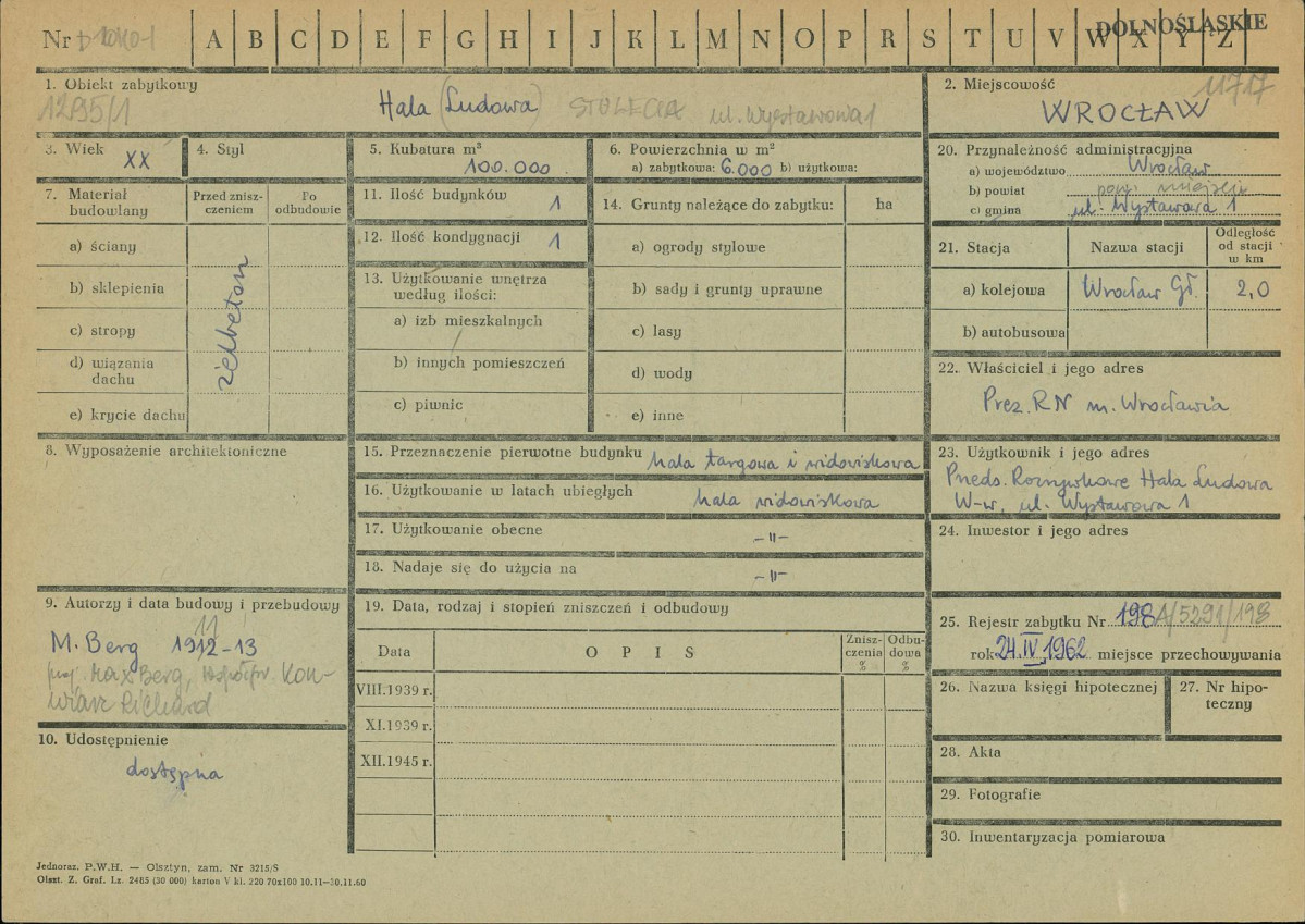 Karta zielona, skan nr 1
