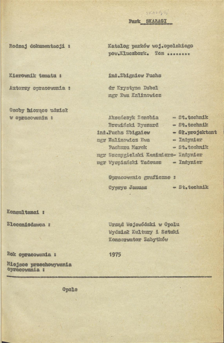 EP - Ewidencja parkowa, skan nr 4