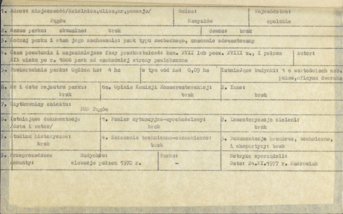 EP - Ewidencja parkowa, skan nr 6
