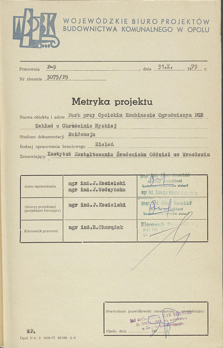 EP - Ewidencja parkowa, skan nr 7