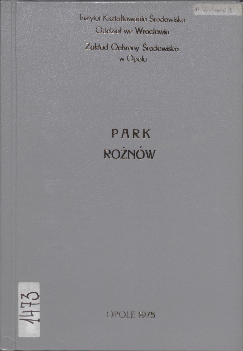 EP - Ewidencja parkowa, skan nr 1