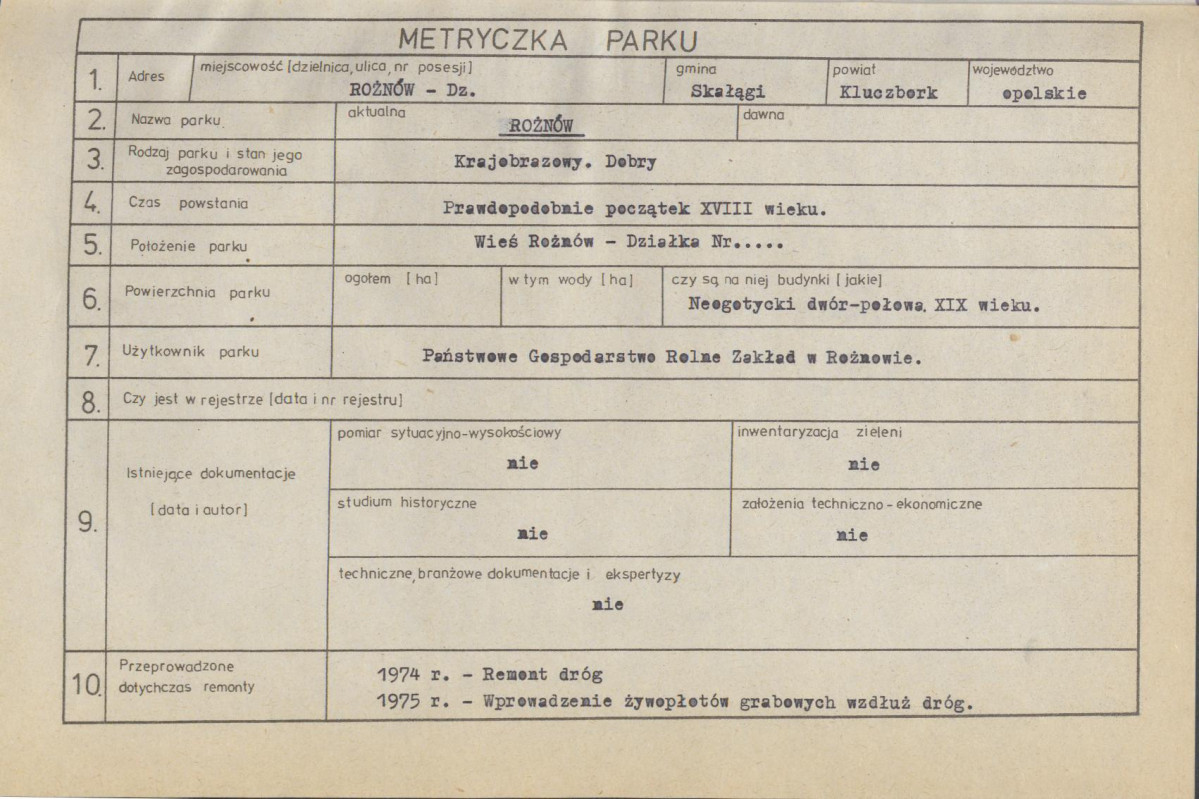 EP - Ewidencja parkowa, skan nr 7