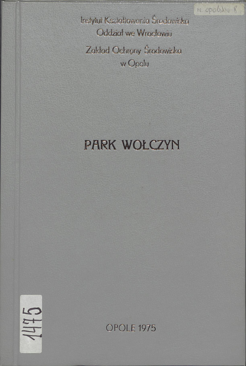 EP - Ewidencja parkowa, skan nr 1