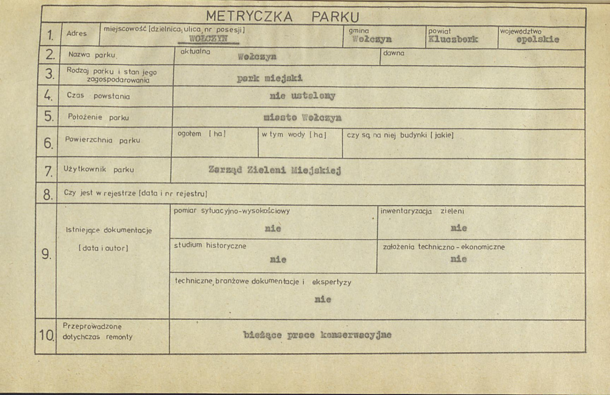 EP - Ewidencja parkowa, skan nr 7