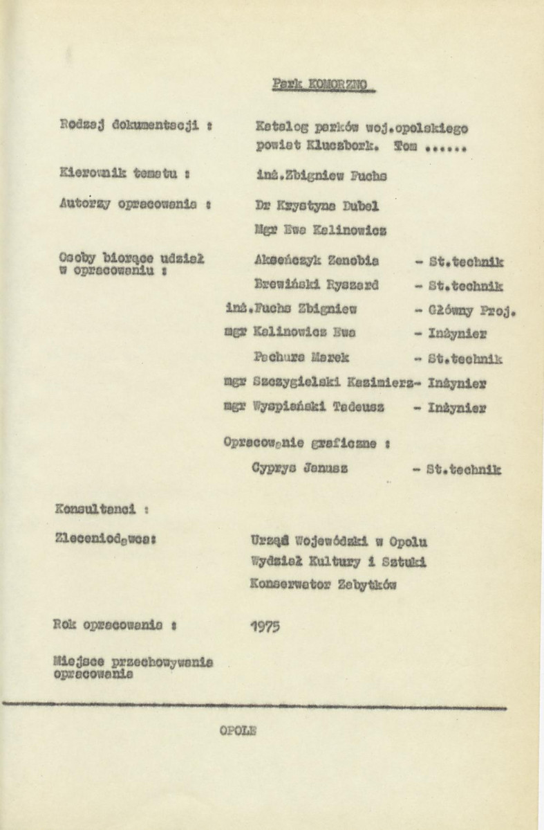 EP - Ewidencja parkowa, skan nr 4
