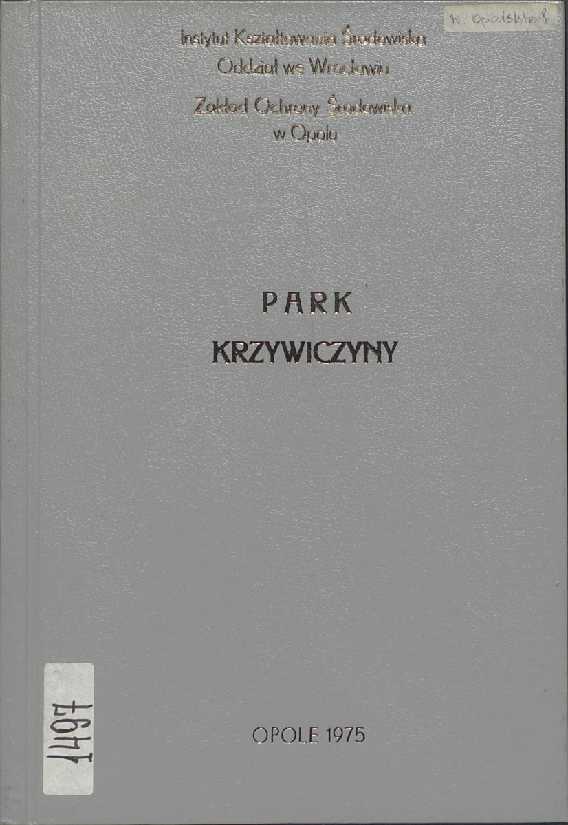 EP - Ewidencja parkowa, skan nr 1