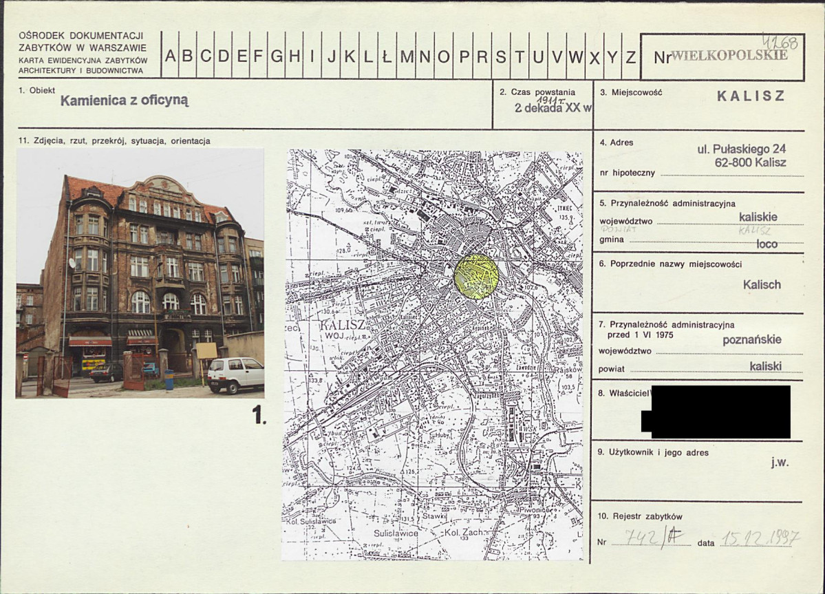 KB - Karta biała, skan nr 1