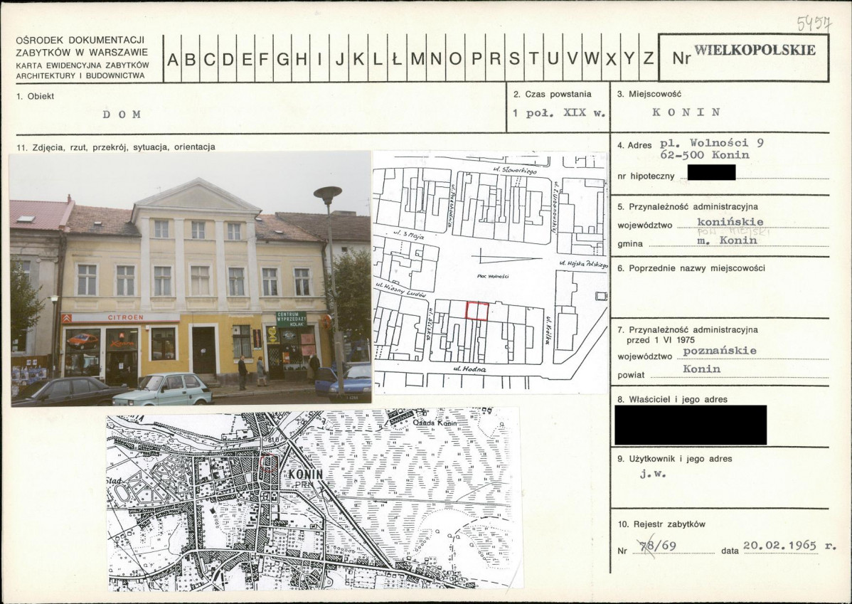 KB - Karta biała, skan nr 1