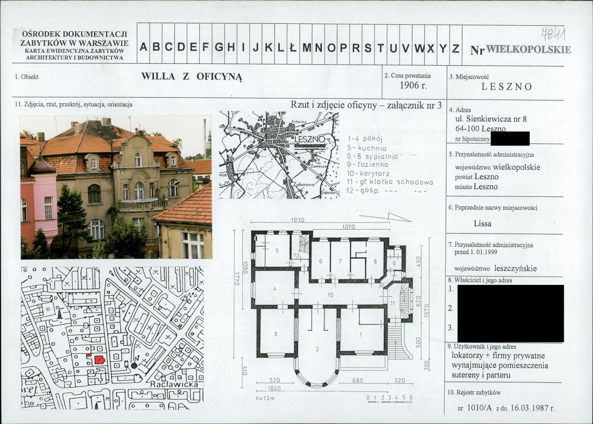 KB - Karta biała, skan nr 1