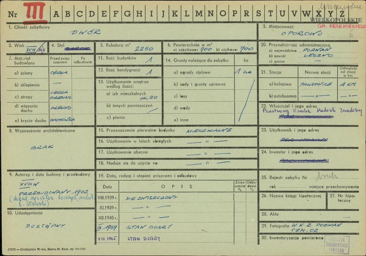 Karta zielona, skan nr 1