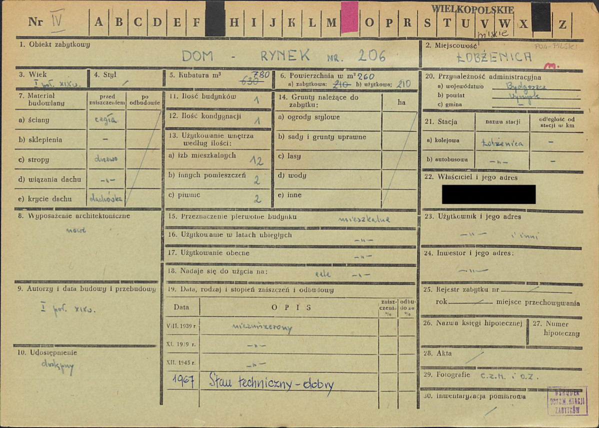 KZ - Karta zielona, skan nr 1