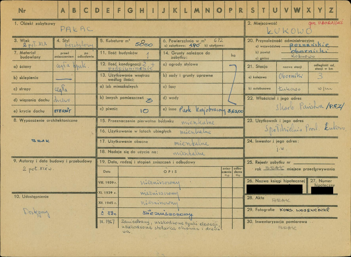 KZ - Karta zielona, skan nr 1