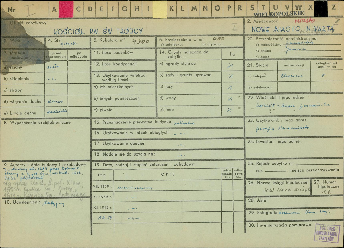 Karta zielona, skan nr 1