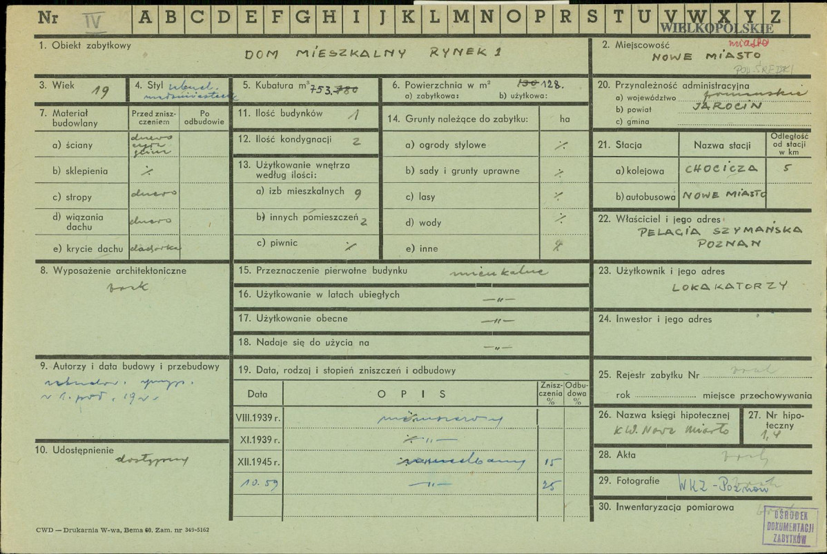Karta zielona, skan nr 1