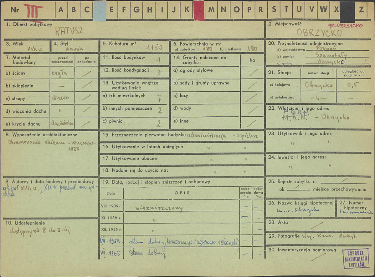 Karta zielona, skan nr 1