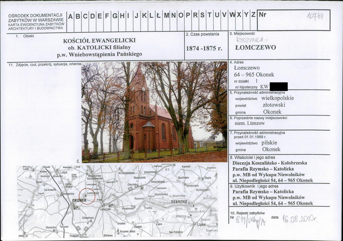 KB - Karta biała, skan nr 1