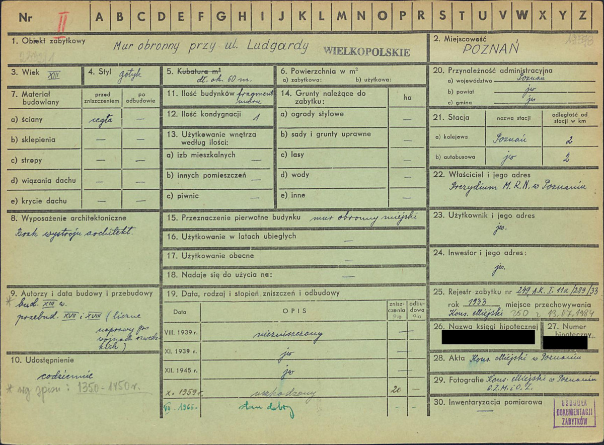 KZ - Karta zielona, skan nr 1