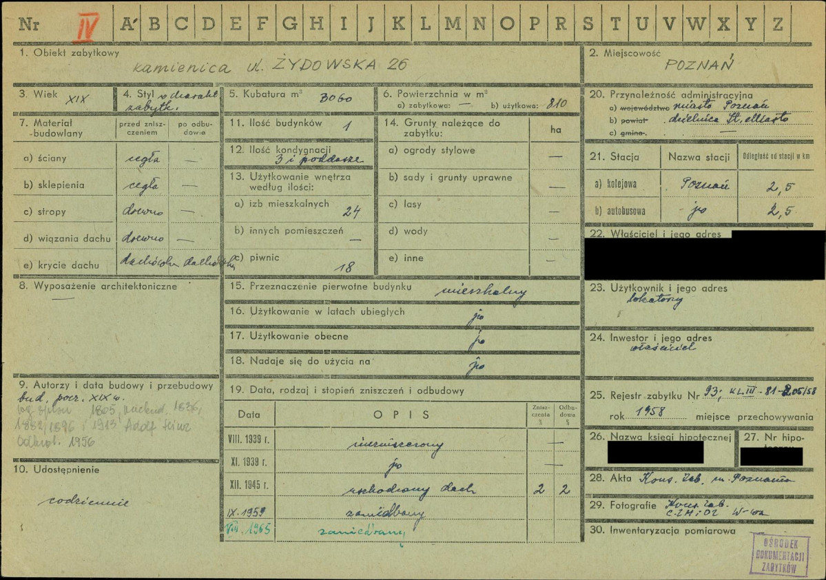 KZ - Karta zielona, skan nr 1