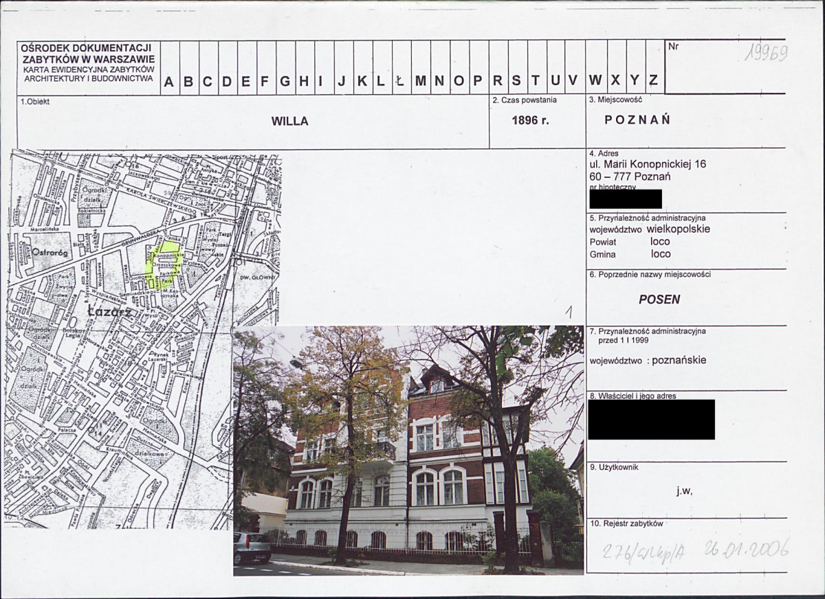 KB - Karta biała, skan nr 1