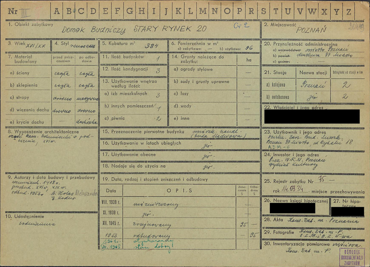 KZ - Karta zielona, skan nr 1