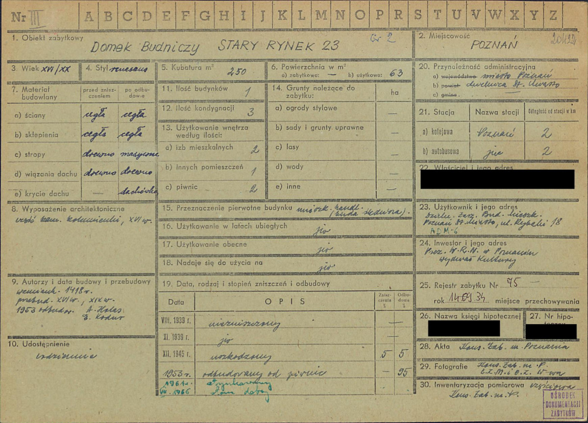 KZ - Karta zielona, skan nr 1